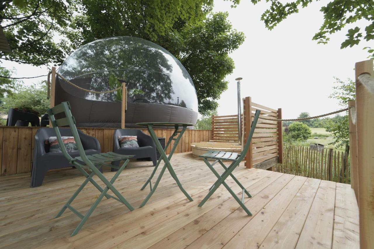 Bulles Odette & Ginette Et Tiny House Suzette "Au Guet Marais" Etape Insolite Paliseul ภายนอก รูปภาพ
