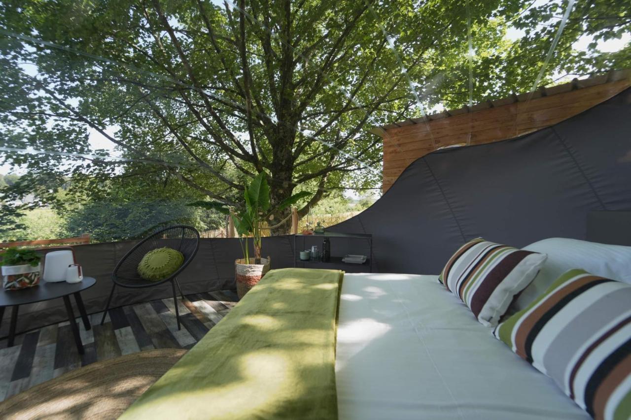 Bulles Odette & Ginette Et Tiny House Suzette "Au Guet Marais" Etape Insolite Paliseul ภายนอก รูปภาพ