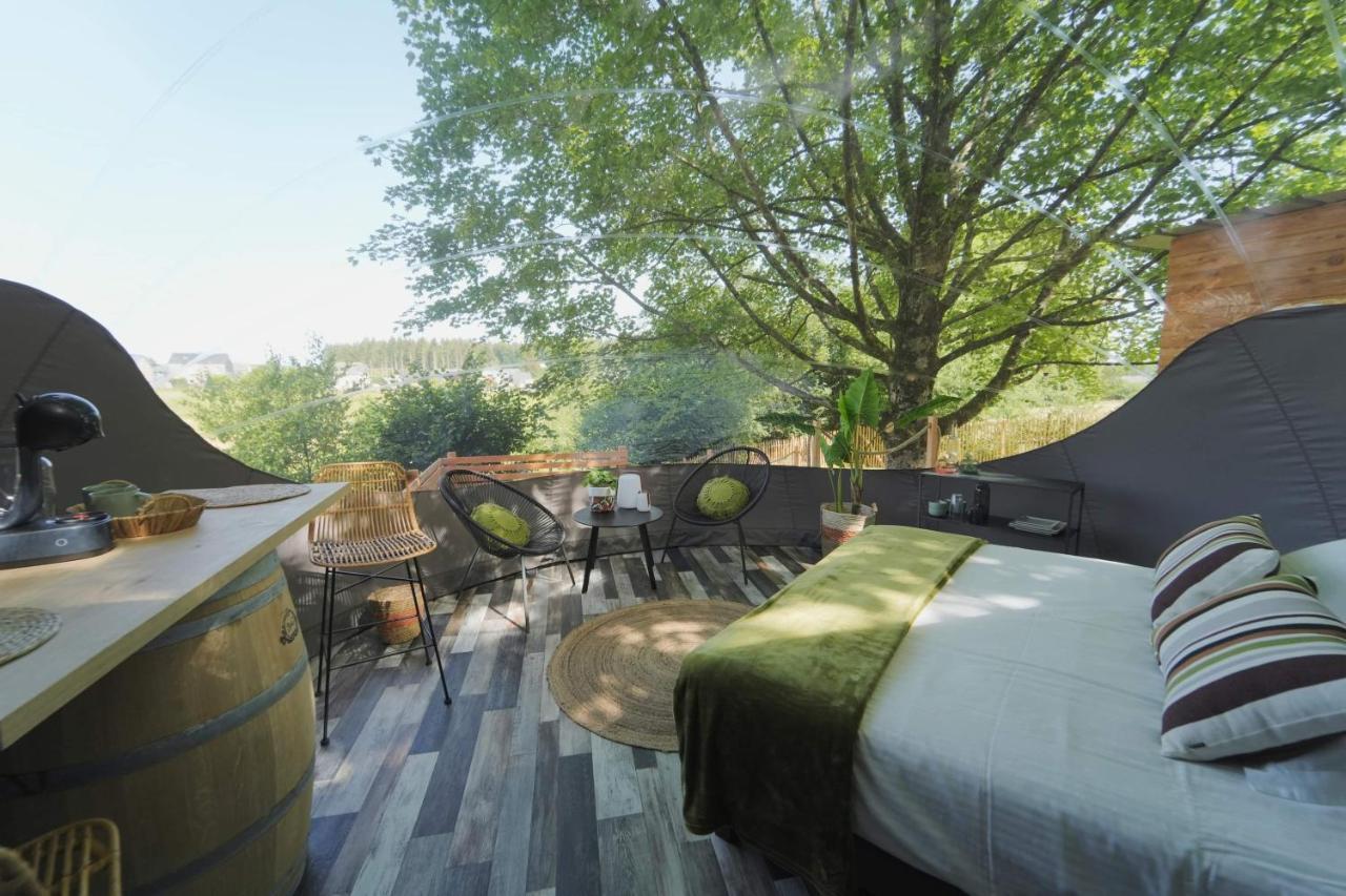 Bulles Odette & Ginette Et Tiny House Suzette "Au Guet Marais" Etape Insolite Paliseul ภายนอก รูปภาพ