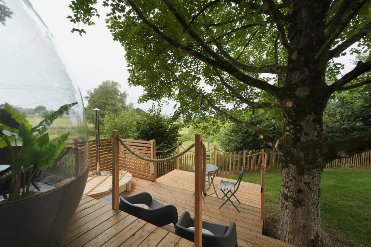 Bulles Odette & Ginette Et Tiny House Suzette "Au Guet Marais" Etape Insolite Paliseul ภายนอก รูปภาพ