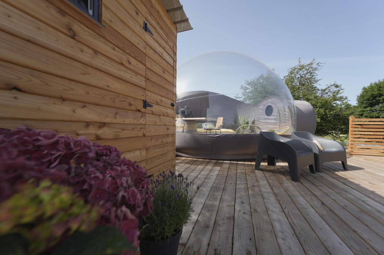 Bulles Odette & Ginette Et Tiny House Suzette "Au Guet Marais" Etape Insolite Paliseul ภายนอก รูปภาพ