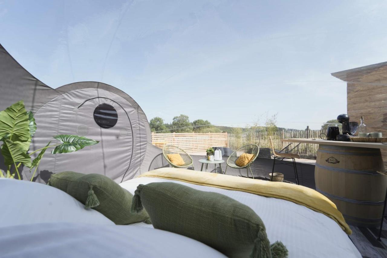 Bulles Odette & Ginette Et Tiny House Suzette "Au Guet Marais" Etape Insolite Paliseul ภายนอก รูปภาพ