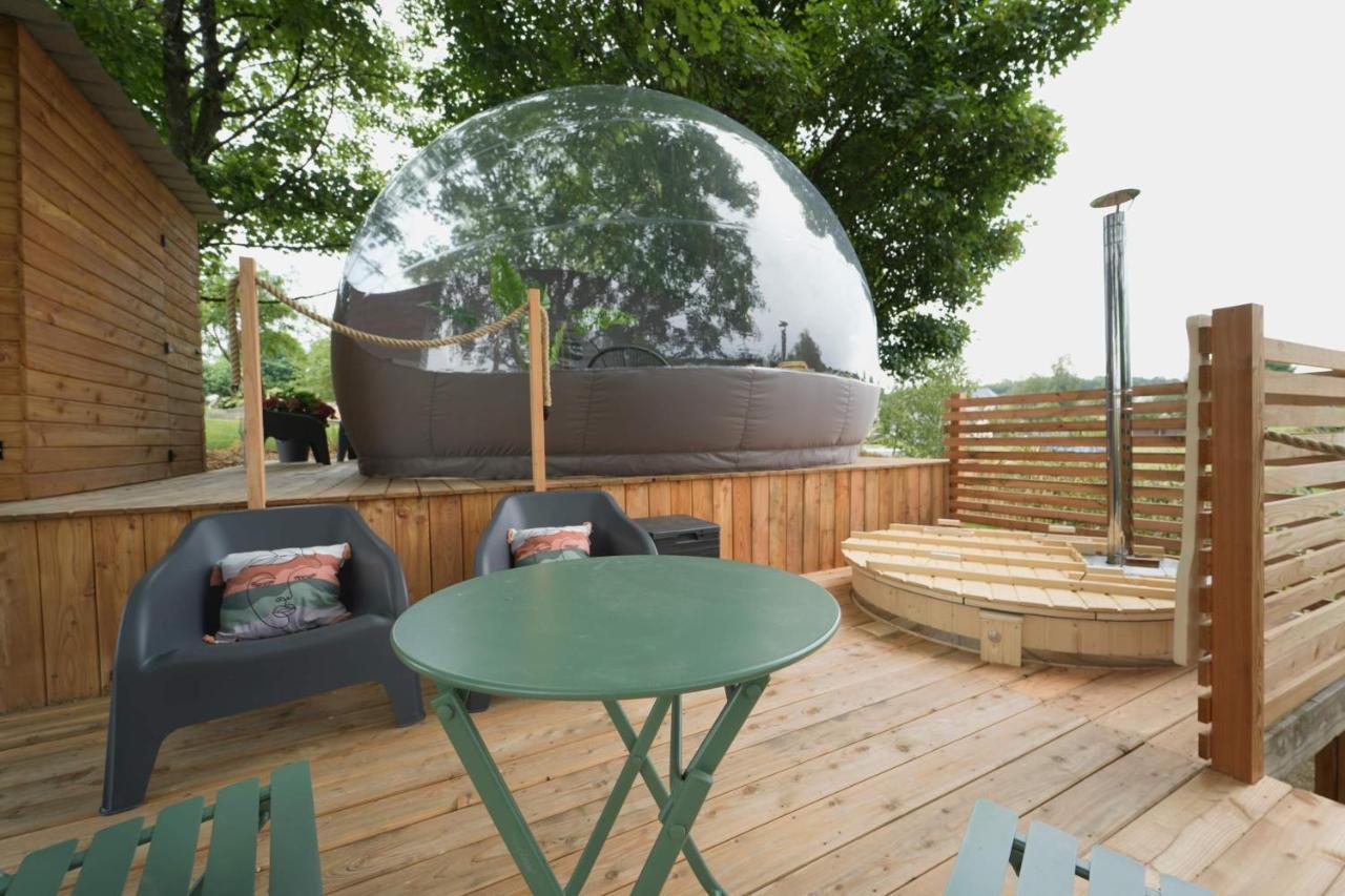 Bulles Odette & Ginette Et Tiny House Suzette "Au Guet Marais" Etape Insolite Paliseul ภายนอก รูปภาพ