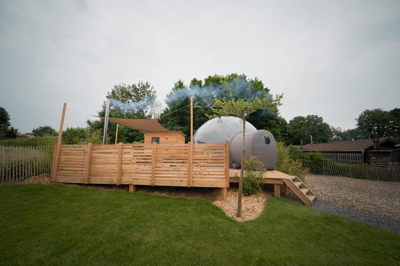 Bulles Odette & Ginette Et Tiny House Suzette "Au Guet Marais" Etape Insolite Paliseul ภายนอก รูปภาพ