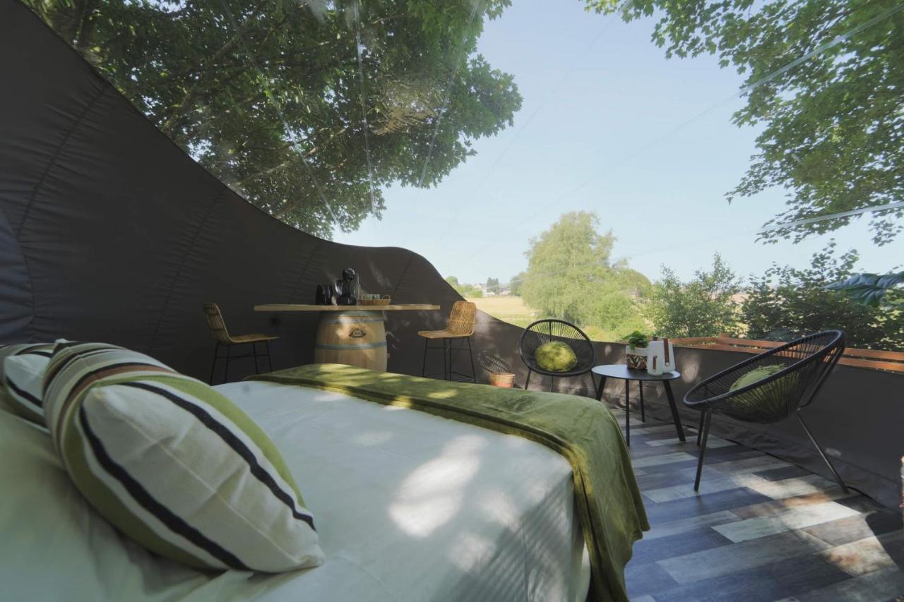 Bulles Odette & Ginette Et Tiny House Suzette "Au Guet Marais" Etape Insolite Paliseul ภายนอก รูปภาพ