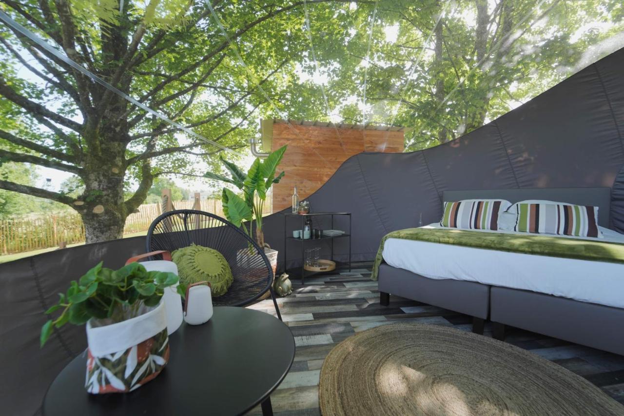 Bulles Odette & Ginette Et Tiny House Suzette "Au Guet Marais" Etape Insolite Paliseul ภายนอก รูปภาพ